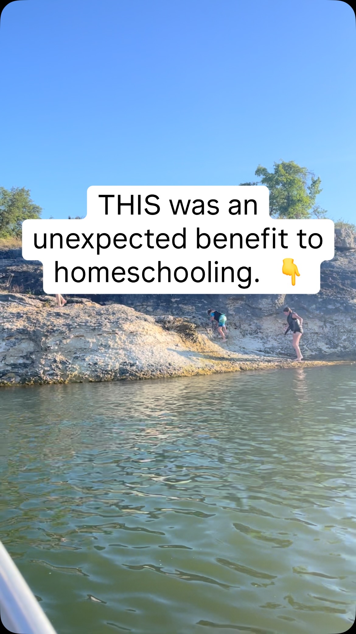 Homeschooling was a movement out of frustration and desperation for our family, but opened up opportunities for so more. 

THIS was an unexpected benefit to homeschooling… 👇 

☀️ A healthy update to our routine… Sunshine. Walk. Hydrate. Laugh. 
 No 10-step plans. No complicated systems.
We’re keeping it simple: 🌿 Morning walk and more time outside 🍓 Nourishing snacks 📚 Rest time with books ✨ A few safer swaps in our pantry + bathroom
It’s not fancy, but it’s what feels good.

Stepping away from the rate race allowed us to slow down, reevaluate and realign- leading to many healthier habits it’s. 
 What’s one simple healthy habit that’s working for you right now? Share it below!

#homeschoolcommunity #homeschoollife #family #slowerliving #healthier #healthierlifestyle #healthyliving #dailywalks #sunshine #nature #1000hoursoutside #naturallearners