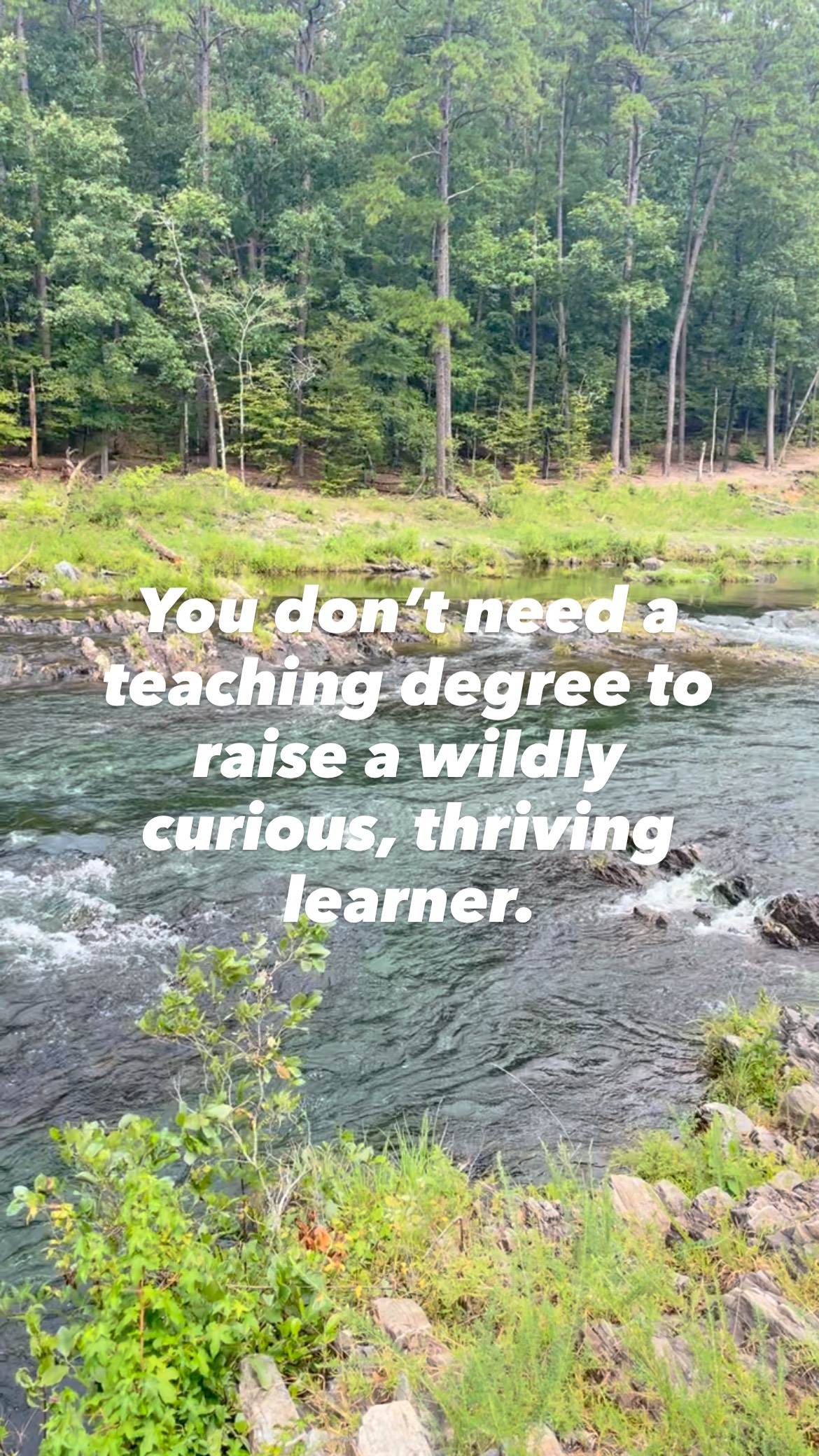 Let me say this louder for the mama in the back:
 👉 You do not need a teaching degree to homeschool. 
You need trust. In your child. In yourself. 
And in the power of real-life learning.
Homeschooling isn’t about playing school, it’s about creating a home where learning naturally happens.

👇 Drop a ❤️ if you’ve ever doubted yourself and follow for more honest encouragement like this.

#homeschoolencouragement #homeschoolinspiration #unschooling #homeschoolcommunity #homeschoolmomlife #unschoolingfamily #naturallearning