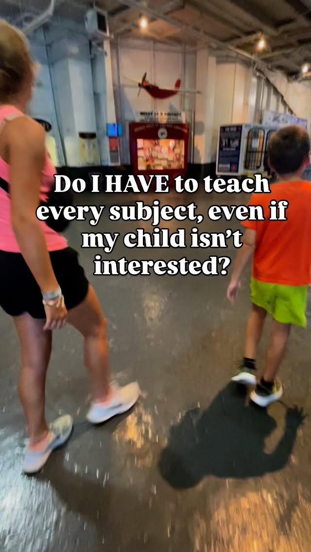 If you’ve ever asked yourself this (🙋‍♀️ same here), you’re not alone. 

The truth is children learn more deeply when curiosity leads. Basics matter, yes, but outside of that? Following their interests actually builds skills across subjects. It’s okay to step off the checklist. 💛
 ✨ Save this for when you start overthinking again.
 💬 Comment below: What’s one subject your child resists right now?

#homeschooling #unschooling #naturallearning #homeschool #homeeducation #homeschoolmom #homeschoolinspiration #unschoolingfamily #homeschoolencouragement