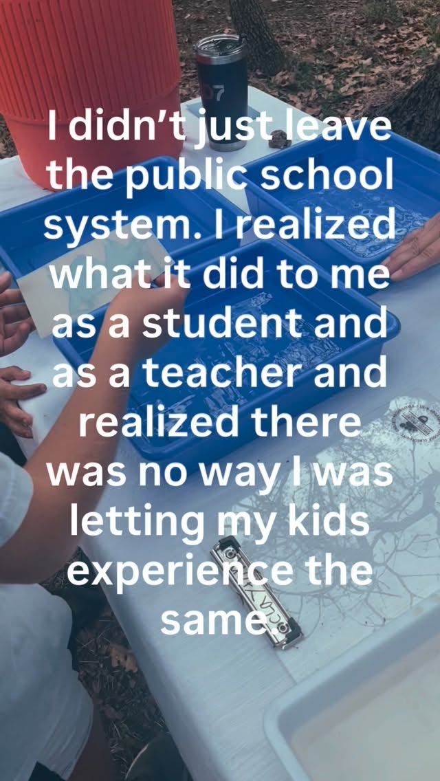 I just had to get out of my own head first. 

The guilt, the anxiety, the fear of messing my children up. 

But, the reality of it was public education was messing my children up. They were anxious. Bored. Limited. 

And I don’t think they were actually learning anything meaningful. 

3 years later and we are thriving as and homeschool family learning through life. 

I will forever be grateful for the nudges I got along the way to homeschool my children. I can’t imagine it any other way now. 

#homeschooling #unschooling #homeschoolmom