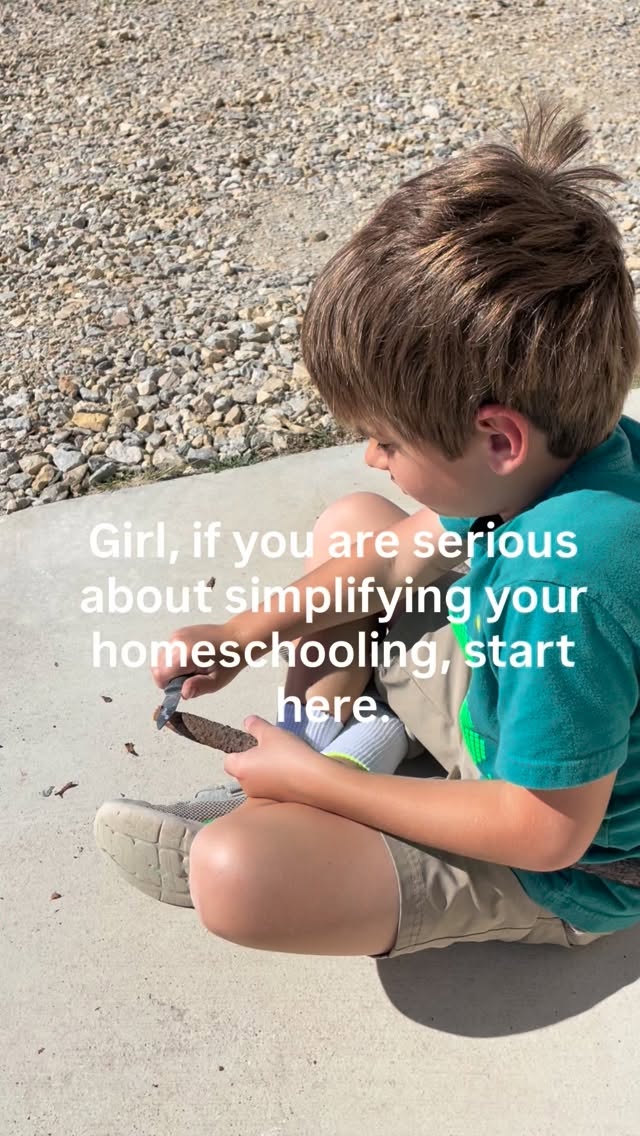 If homeschooling feels like too much it’s probably is- too much filler and not enough of what matters. 

You don’t need 6 hour school days. 
You don’t need loads of curriculum.
They don’t need to memorize everything aligned with the state curriculum.

Kids learn best when it’s interesting and they are actively learning. 

How we do that around here- through life! 

I want my kids to be problem solvers, have real life experiences, communicate well, think outside the box, and know how to find information and validate its authenticity. 

I don’t care about the fluff you find inside box curriculums. 

If my kids have the skills listed above, they can figure the other stuff out if and when they need it. 

This is a hot topic- what are your thoughts?