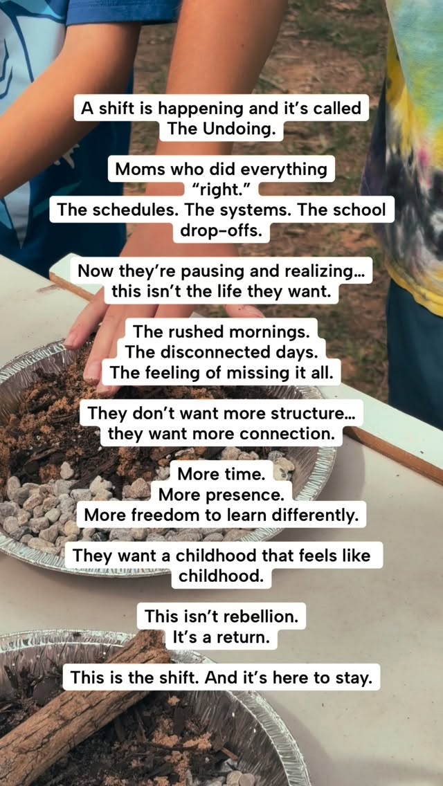 Maybe it’s not that you can’t do it...
Maybe it’s that you were never meant to do it in that way.

Comment SAME if you’ve been feeling this or share with a mom who needs permission to think differently.