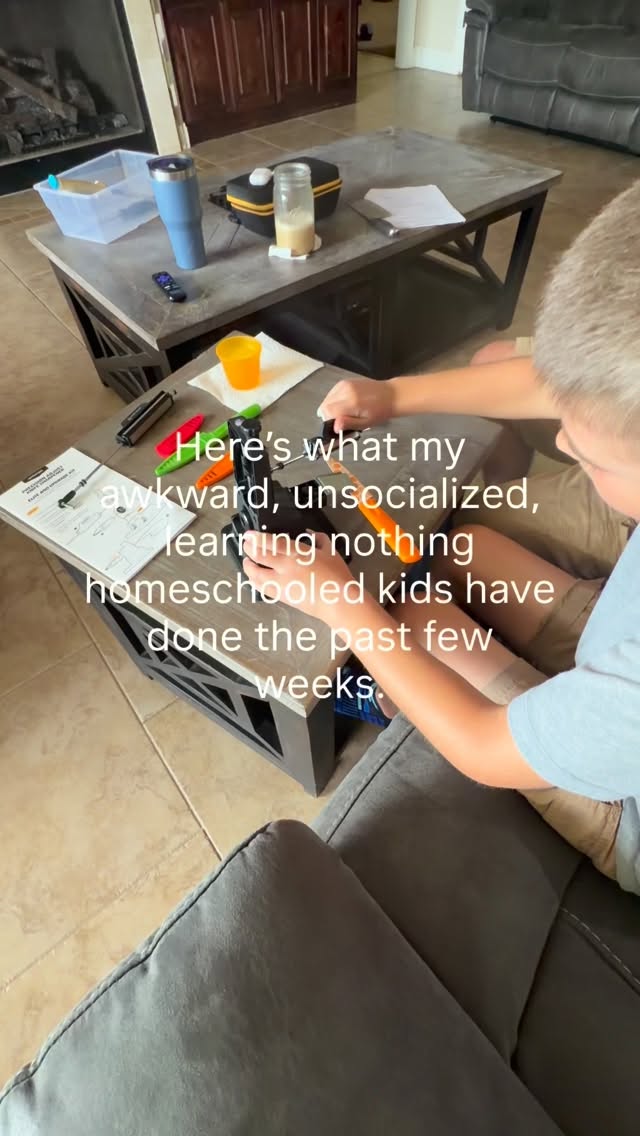 I’m not sure how we manage. 

My children won’t make it in the real world without all those hours doing worksheets and sitting quietly. 

How in the world will they make it as adults?! 

***I hope you hear my sarcasm. I’m 💯 positive we have trumped any typical school learning experience this year and we did it without rigid curriculum, worksheets and workbooks. 🙌🙌

#homeschooling #homeeducation #naturallearning #unschoolinglife #unschoolingrocks