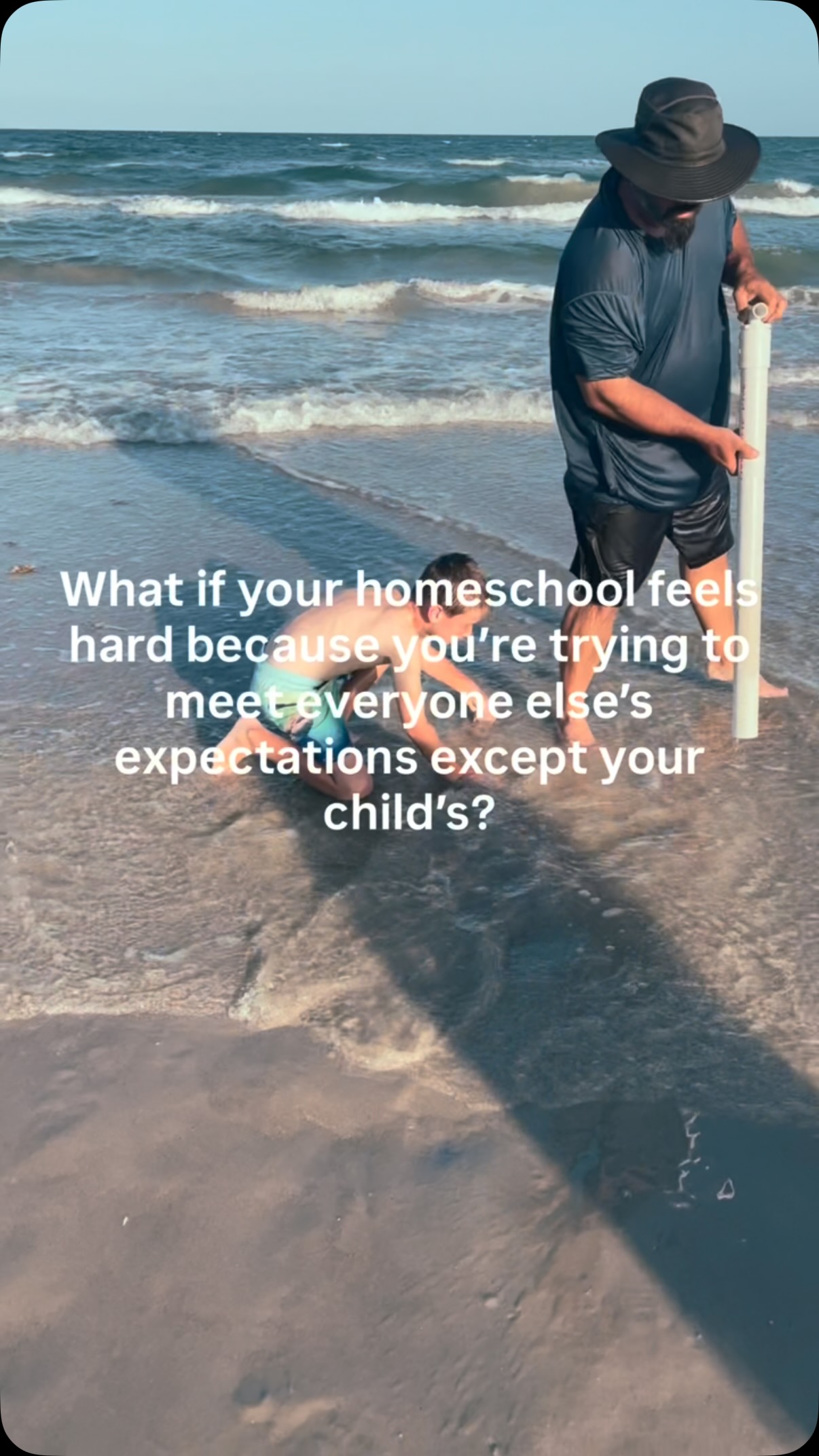 The pressure is endless.

Relatives.
Friends.
Social media.
Curriculum companies.

Everyone has an opinion about what your homeschool should look like.

But the only opinion that truly matters is whether your child is thriving.

Ditching anything remotely related to conventional education was the most freeing homeschool move we made. 

AAAND my children are thriving. 

If your gut is telling you to do things differently, drop the rigid curriculum, embrace interest led/ life led learning and get engaged with your children in a way that is@so much bigger than a lesson you check off. 

If you’re ready to trust your family more than outside opinions, follow along.