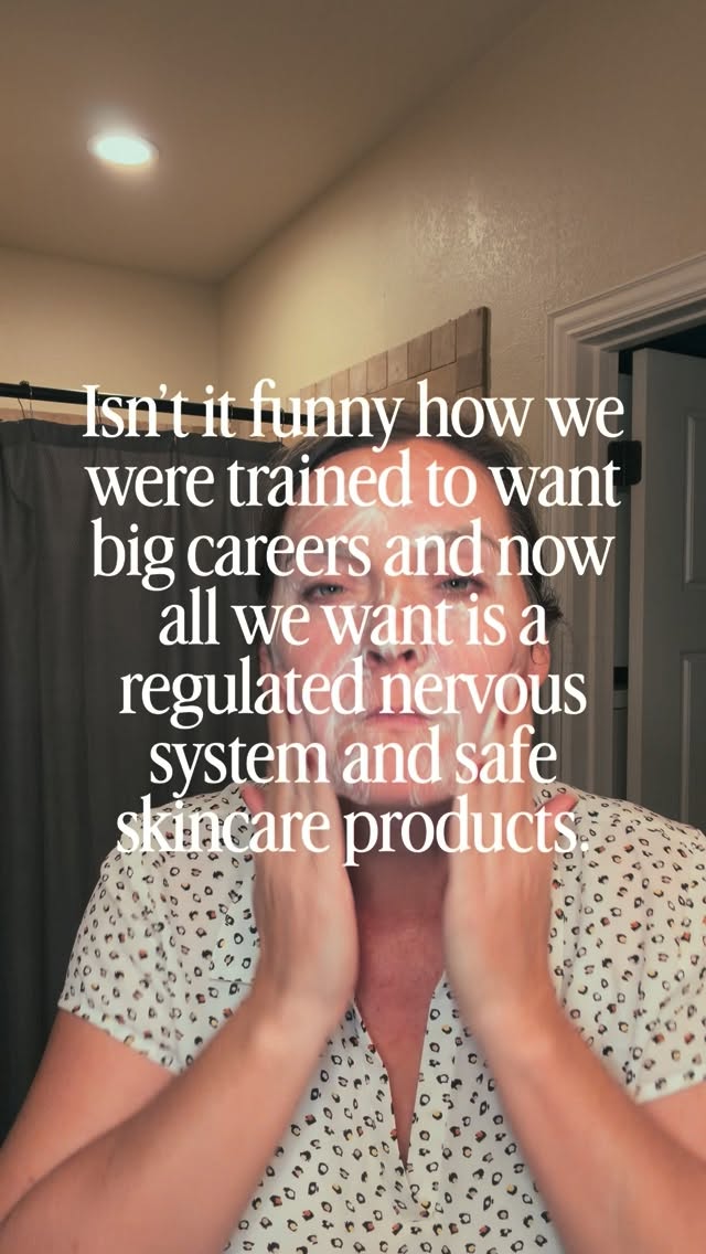 Anyone else feel this way? 

#perimenopause #safeproducts #nervoussystemregulation #healthylife #momlife
