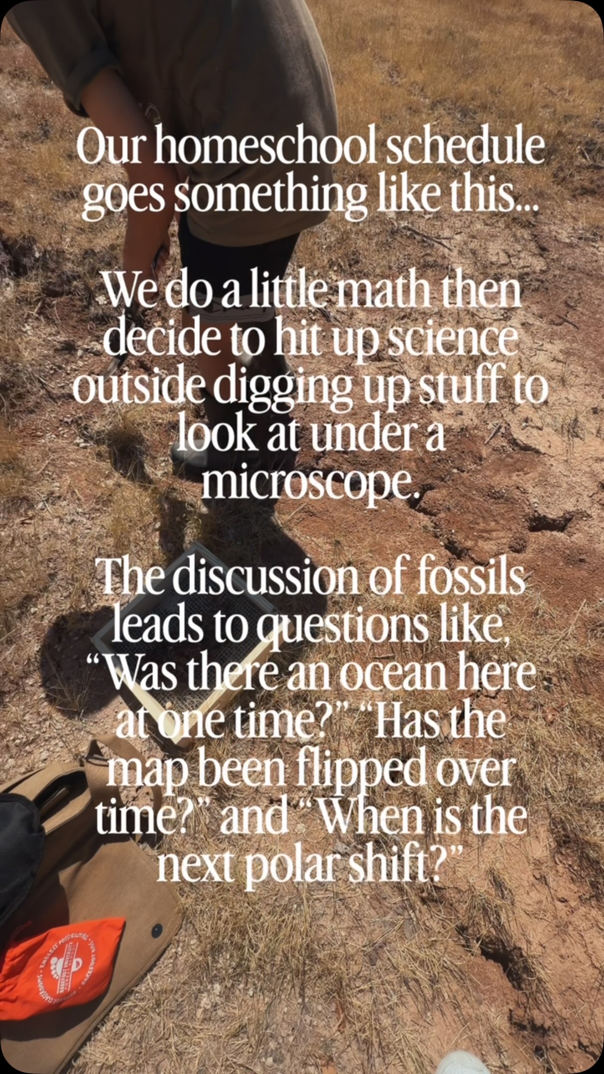 And I wouldn’t have it any other way. 

All questions are welcomed and we sure enjoy expanding our learning outside what’s provided in conventional textbooks. 

Does your learning go off the rails like ours? 

#unschooling #homeschool #homeschoolfamily #naturallearning #homeeducation